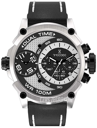 Timecode Marconi 1896 Czarny/Skóra Ø46 mm TC-1002-10