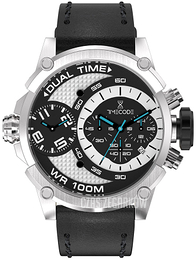 Timecode Marconi 1896 Czarny/Skóra Ø46 mm TC-1002-11