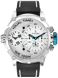 Timecode Marconi 1896 Biały/Skóra Ø46 mm TC-1002-12