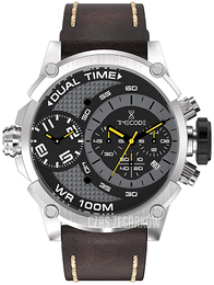 Timecode Marconi 1896 Czarny/Skóra Ø46 mm TC-1002-13