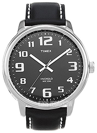 Timex Easy Reader Czarny/Skóra Ø43 mm T28071D7