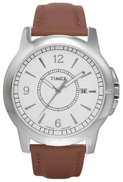 Timex Fashion Biały/Skóra Ø40 mm T2G901