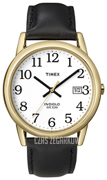 Timex Easy Reader Biały/Skóra Ø33 mm T2H291D7