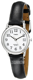 Timex Easy Reader Biały/Skóra Ø27 mm T2H331