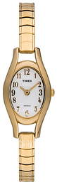 Timex Classic Biały/Stal w odcieniu złota Ø17 mm T2M151