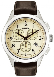 Timex Beżowy/Skóra Ø42 mm T2M468