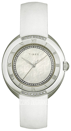 Timex Biały/Skóra Ø35 mm T2M593