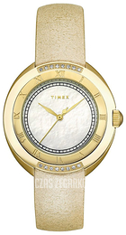 Timex Biały/Skóra Ø35 mm T2M594