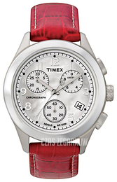 Timex Classic Elevated Biały/Skóra Ø37 mm T2M709