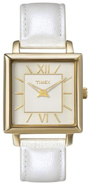 Timex Biały/Skóra Ø27 mm T2M874