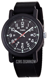 Timex Premium Collection Czarny/Tkanina Ø38 mm T2N364