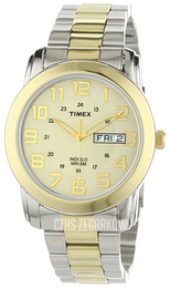 Timex Classic Elevated Szampański/Stal w odcieniu złota Ø39 mm T2N439