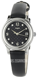 Timex Classic Elevated Czarny/Skóra Ø26 mm T2N450