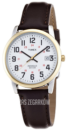 Timex Biały/Skóra Ø35 mm T2N5239J