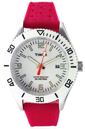 Timex Biały/Guma Ø44 mm T2N556