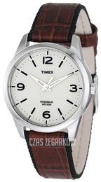 Timex Biały/Skóra Ø32 mm T2N640