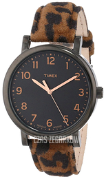 Timex Czarny/Skóra Ø38 mm T2N7119J