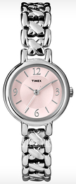 Timex Classic Elevated Różowy/Stal Ø23 mm T2N822