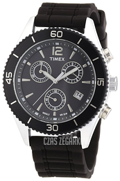 Timex Premium Collction Czarny/Guma Ø41 mm T2N826
