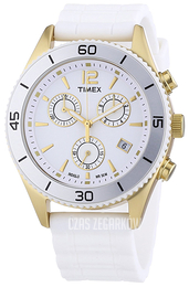 Timex Premium Collction Biały/Guma Ø41 mm T2N827