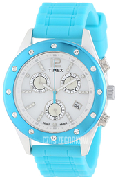 Timex Sports Biały/Guma Ø41 mm T2N833AB