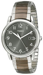 Timex Classic Elevated Szary/Stal Ø35 mm T2N949