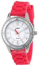 Timex Biały/Guma Ø35 mm T2P020KW