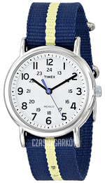 Timex Biały/Tkanina Ø38 mm T2P1429J
