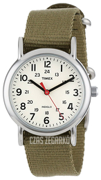 Timex Biały/Tkanina Ø31 mm T2P2289J