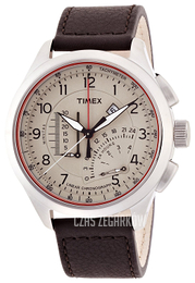 Timex Intelligent Beżowy/Skóra Ø46 mm T2P275