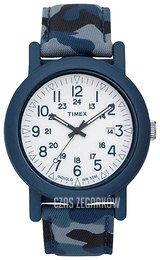 Timex Biały/Tkanina Ø40 mm T2P290