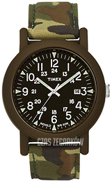 Timex Camper Czarny/Tkanina Ø40 mm T2P292