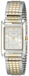 Timex Srebrny/Stal w odcieniu złota T2P305