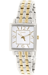 Timex Classic Elevated Srebrny/Stal w odcieniu złota T2P376
