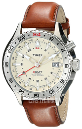 Timex Intelligent Szampański/Skóra Ø47 mm T2P426DH
