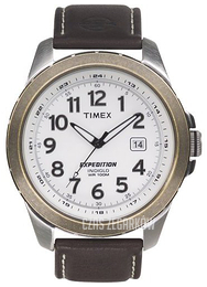 Timex Biały/Skóra Ø40 mm T41771