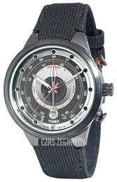 Timex Czarny/Tkanina Ø45 mm T41911