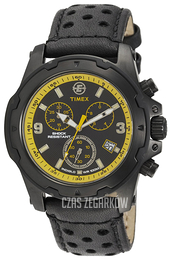 Timex Expedition Czarny/Skóra Ø43 mm T497839J