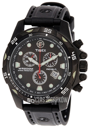 Timex Czarny/Guma Ø44 mm T49803