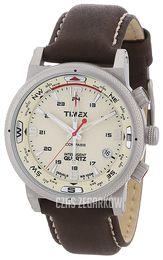 Timex Beżowy/Skóra Ø42 mm T49818