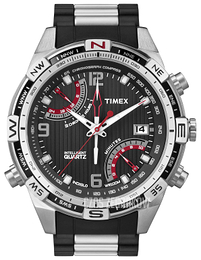 Timex Intelligent Czarny/Stal Ø44 mm T49868