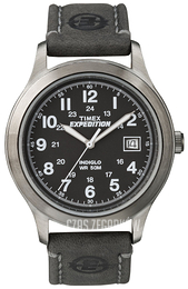 Timex Expedition Czarny/Skóra Ø40 mm T49869