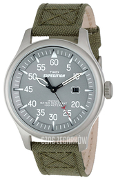 Timex Expedition Szary/Skóra Ø42 mm T49875