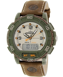 Timex Expedition Beżowy/Skóra Ø45 mm T49969