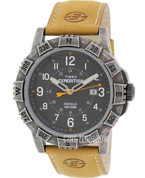 Timex Expedition Czarny/Skóra Ø45 mm T49991