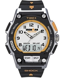 Timex Ironman Biały/Żywica z tworzywa sztucznego Ø44 mm T5K200