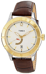 Timex Beżowy/Skóra Ø42 mm TI000O30200