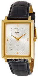 Timex Classic Srebrny/Skóra TI000Q40400
