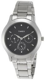 Timex Classic Czarny/Stal Ø39 mm TI000Q80400