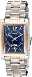 Timex Niebieski/Stal w kolorze różowego złota TW000G719